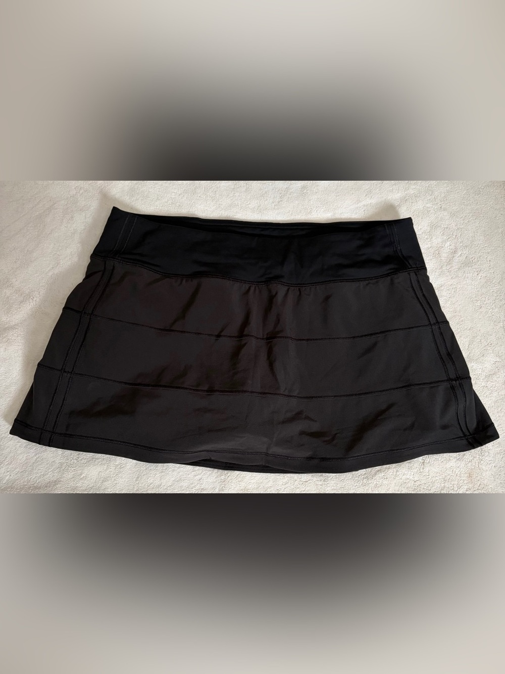 Lululemon Rival Mid-Rise Skirt | Black | Size 8